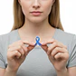 Azul - Pin Lazo Concientización Sobre El Cáncer De Prostata - Miniatura 4