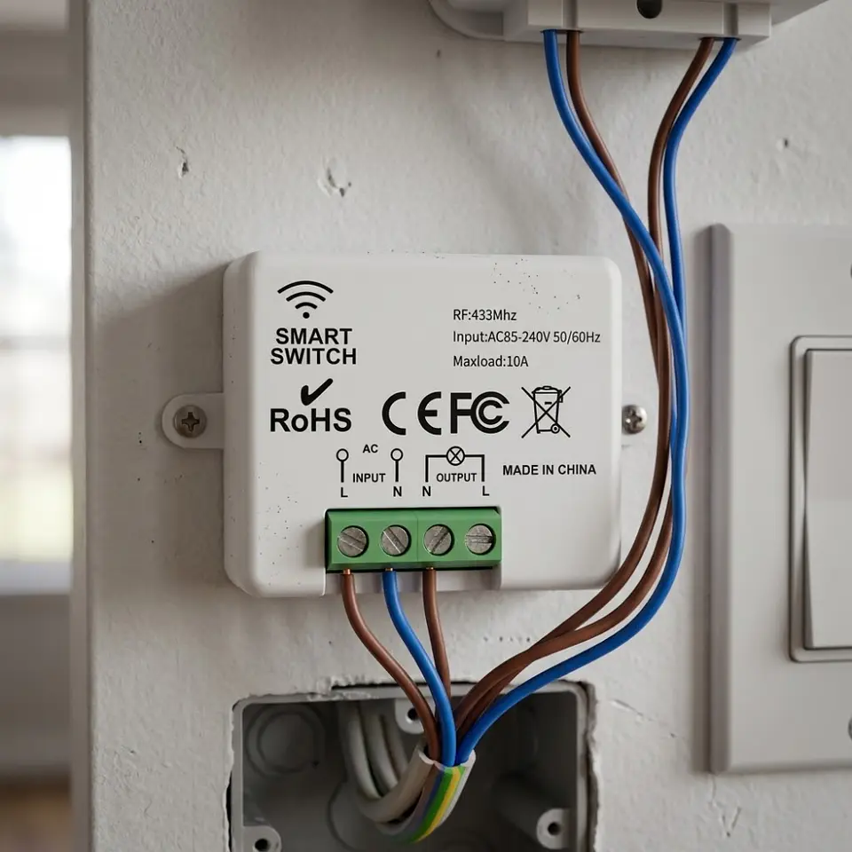 Rele Adicional Para Interruptor Inalámbrico 433mhz 2