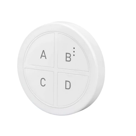 Interruptor Inalámbrico Boton 4 Pulsadores Para Rele 433mhz