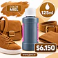 Renovador De Gamuza Reno Nobuck 125ml - MIEL - Miniatura 1