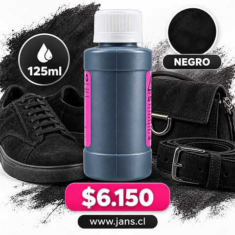 Renovador De Gamuza Reno Nobuck 125ml - NEGRO