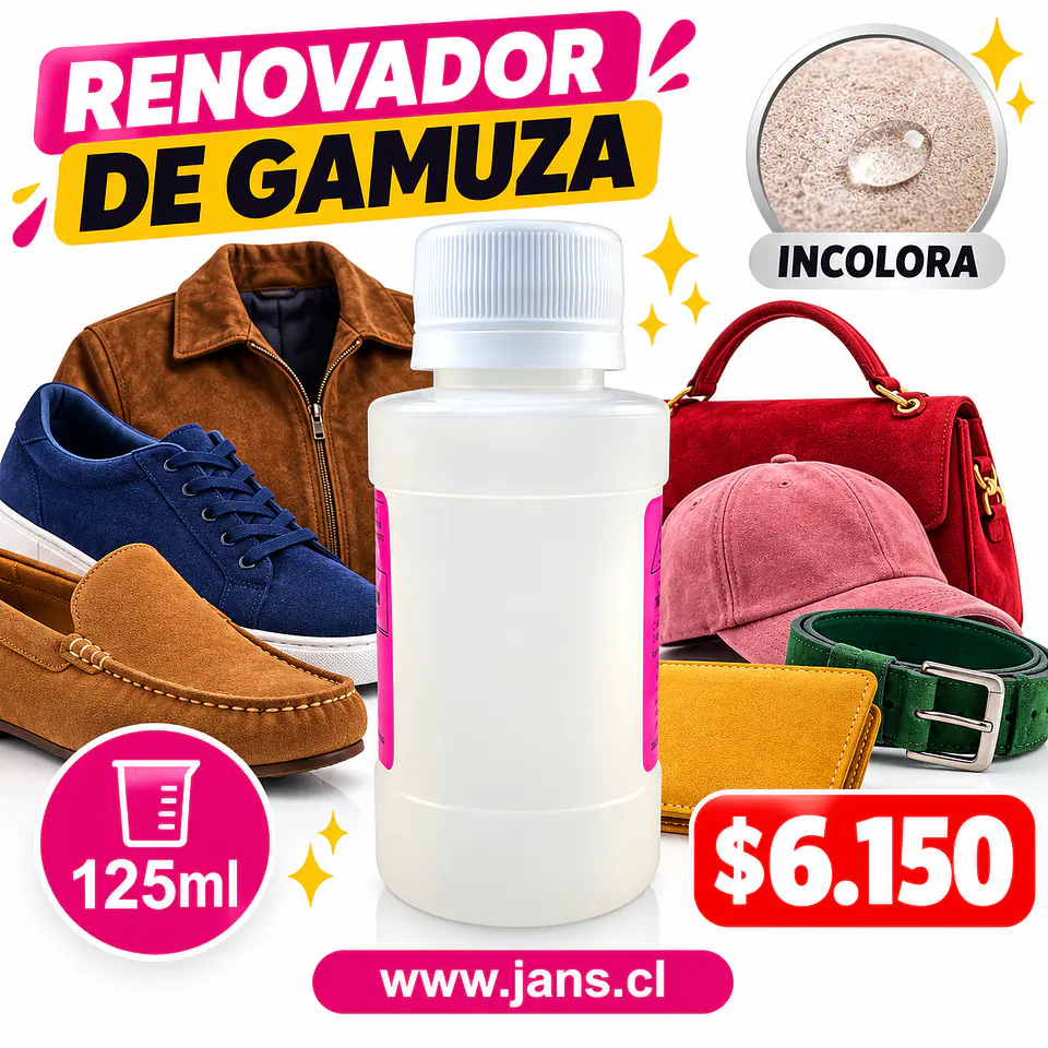 Renovador De Gamuza Reno Nobuck 125ml - INCOLORA 1