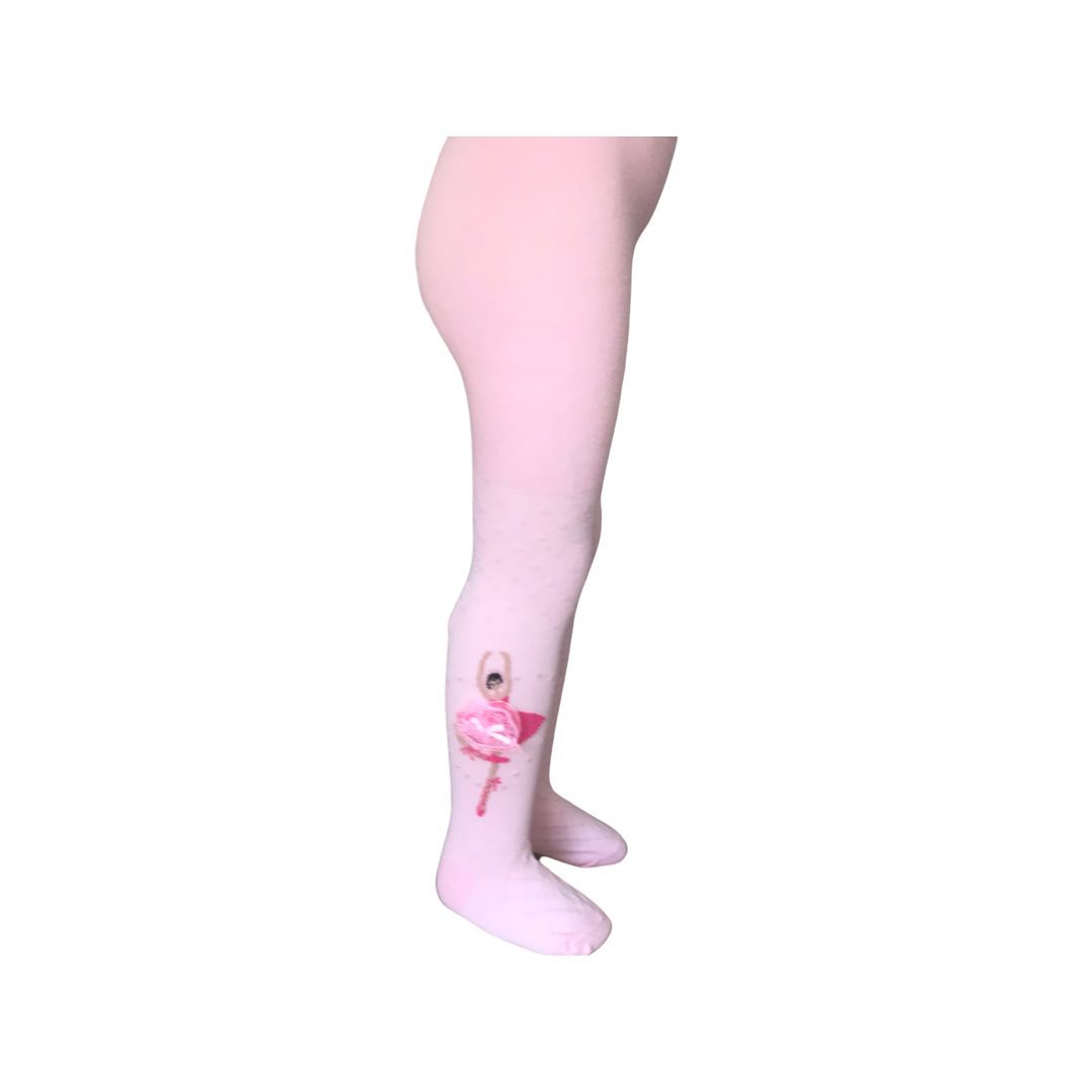 Pantys para ballet con figura de bailarina