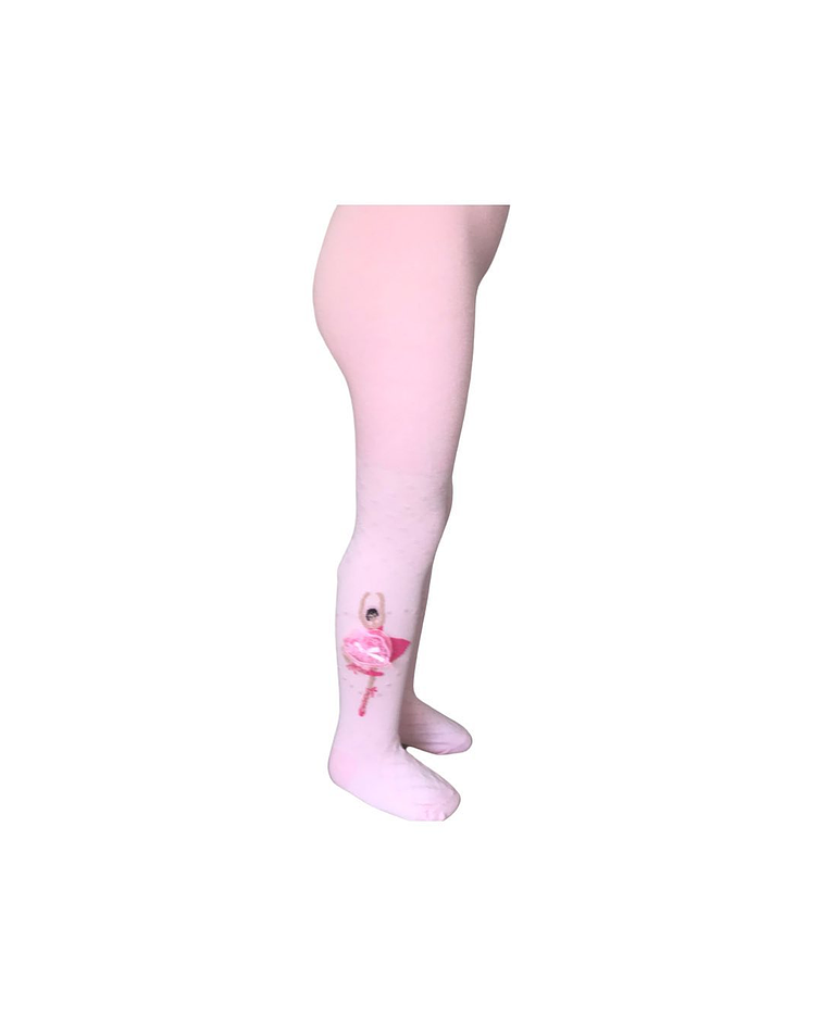 Pantys para ballet con figura de bailarina