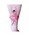 Pantys para ballet con figura de bailarina