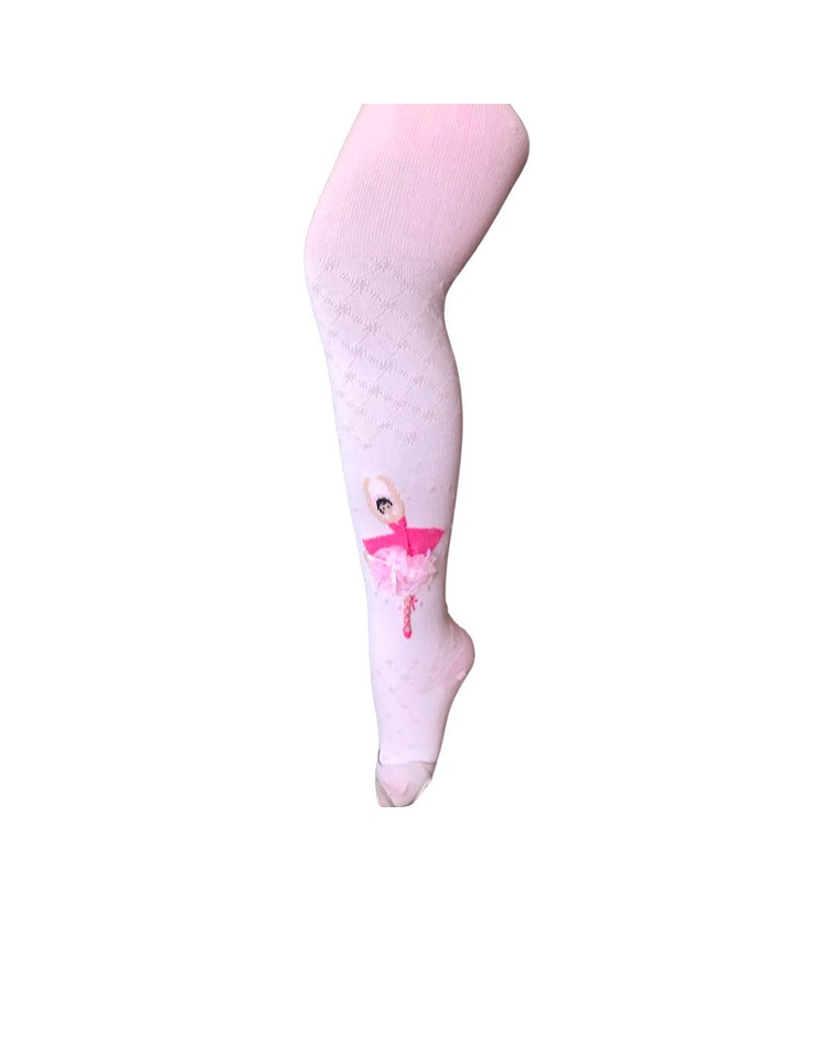 Pantys para ballet con figura de bailarina