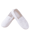 Zapatilla de lona blancas para gimnasia ritmica