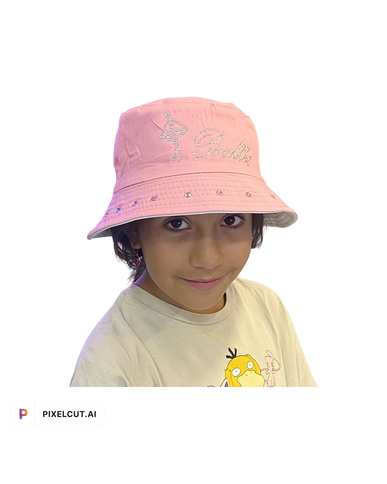 Gorra niña modelo pescador cristales ballet