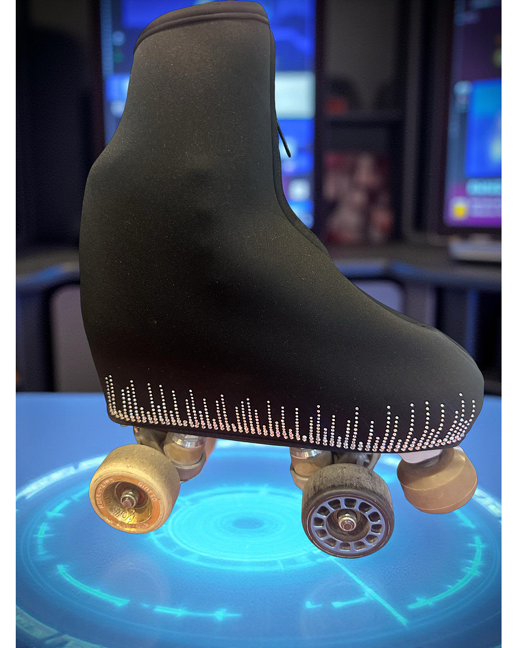 Cubre Patín de Neopreno con cristales