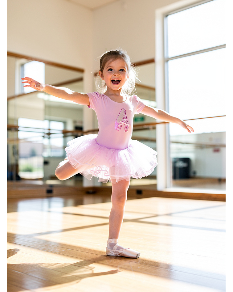 Malla tutú  importada manga corta