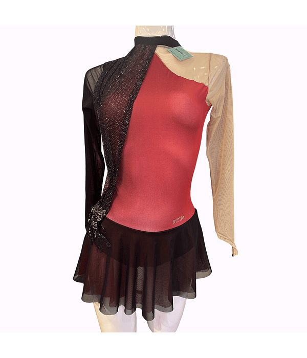 Malla Súper Rojo/Negro