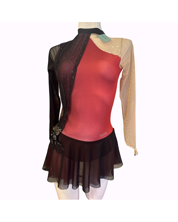 Malla Súper Rojo/Negro