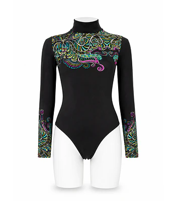 Body de Lycra dupont estampada