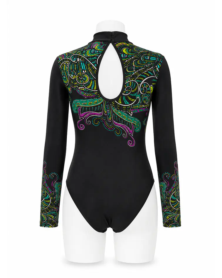 Body de Lycra dupont estampada