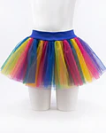Tutú colores fantasia infantil
