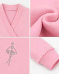 Chaleco Envolvente De Algodón Para Ballet