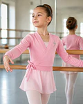 Chaleco Envolvente De Algodón Para Ballet