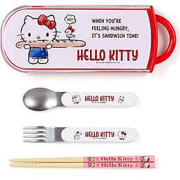 Kit Almuerzo Japonés Hello Kitty