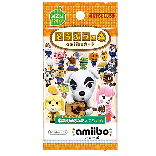 Sobre Cartas Amiibo Animal Crossing Serie 2 Japonesas