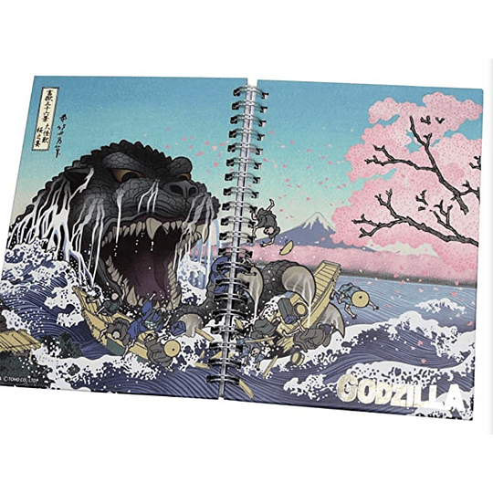 Godzilla Notebook Sakura