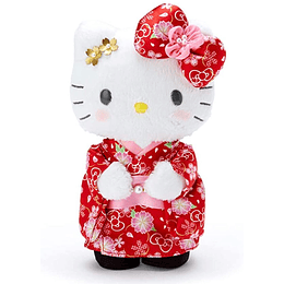 Peluche Hello Kitty Sakura Kimono 22CM