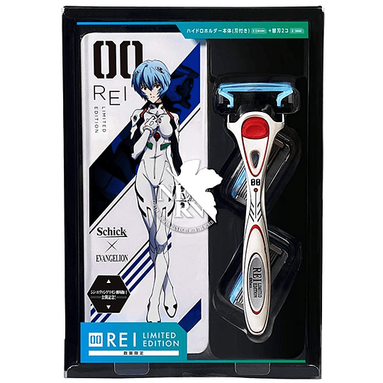 Maquina de Afeitar EVANGELION REI Edición Limitada Schick