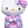 Peluche Hello Kitty Sakura Kimono Light Blue 20CM