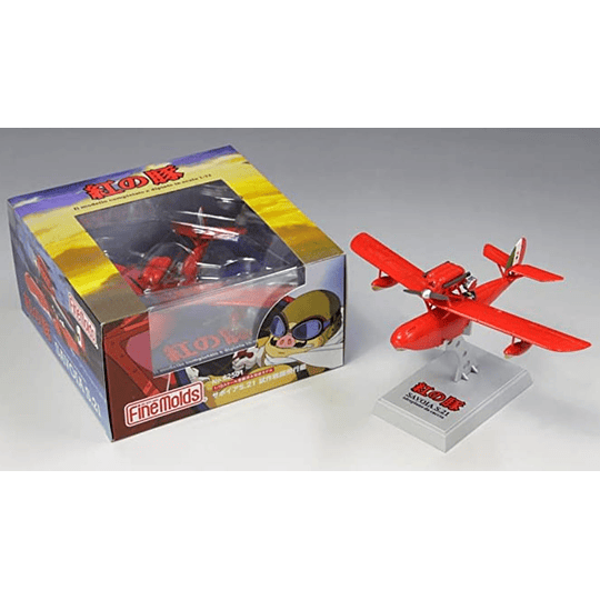 Modelo Avión Porco Rosso