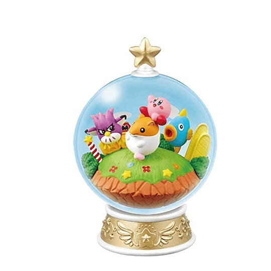 Figuras Kirby Terrarium Snowball  figura 2 kirby and friends