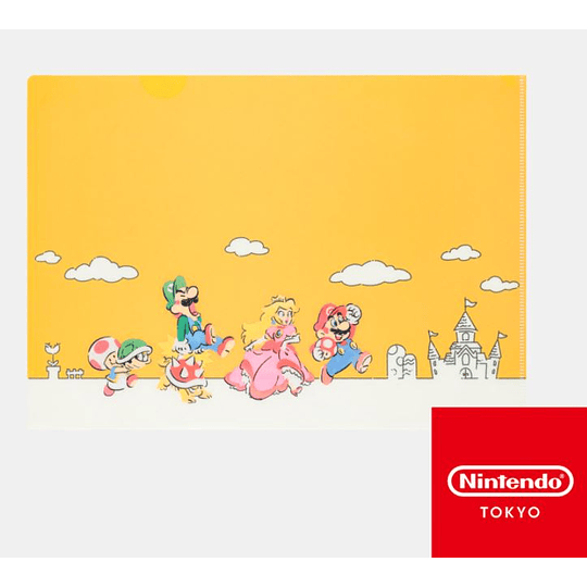 Carpeta Super Mario Bros Family Nintendo Tokyo