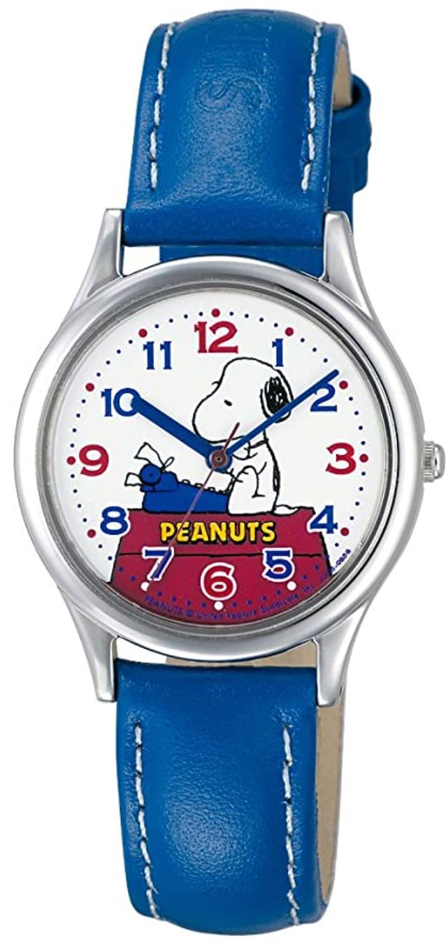 Reloj Snoopy Q&Q Blue Strap