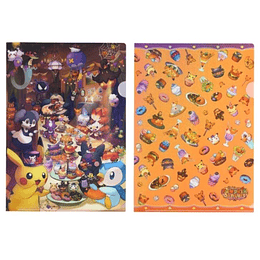 Kit 2 carpetas Exclusiva Halloween 2021 Pokémon Center