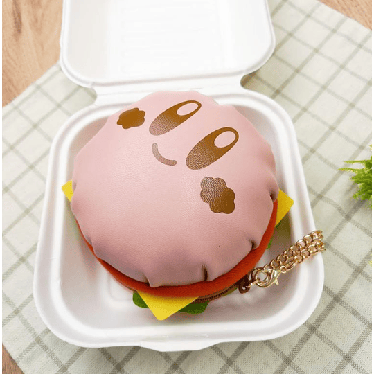 Monedero Kirby Burger - Kirby Café