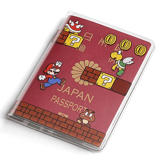 Cubre Pasaporte Super Mario