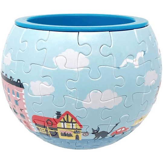 Puzzle 3D Bowl - Kiki Entregas a Domicilio