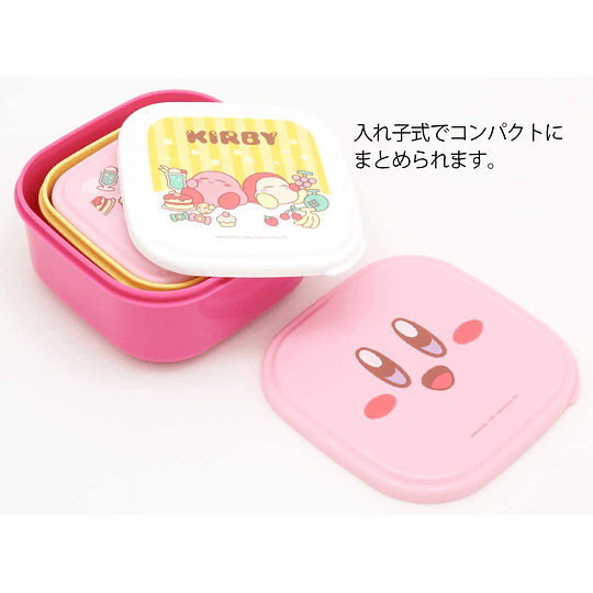 Kit 3 Bento Box Kirby