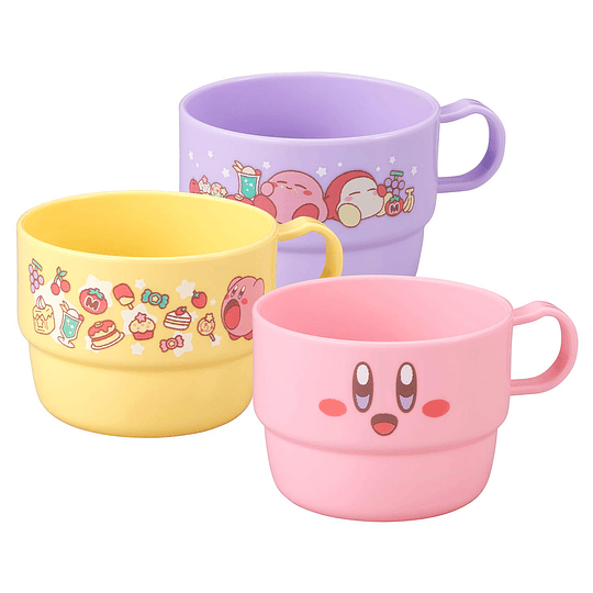 Kit 3 Tazas Kirby