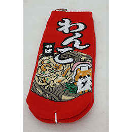 Calcetines Japoneses Shiba Inu - Ramen - B