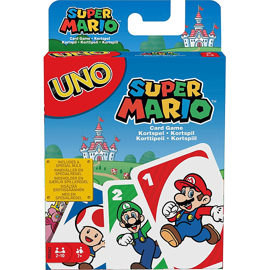 Cartas UNO Super Mario