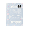 SAKURA2022 Starbucks Campus Ring Note Blue