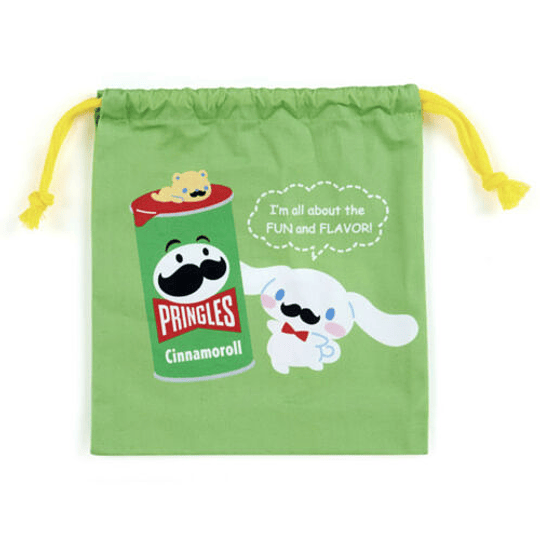 Pringles x Sanrio Cinnamoroll Drawstring Pouch