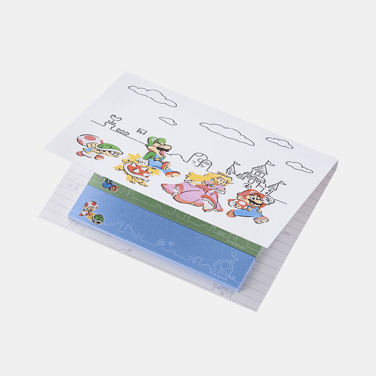 Sticky Notes - Super Mario Family - Nintendo Tokyo