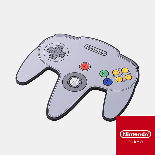 Rubber coaster NINTENDO 64 controller - Nintendo Tokyo