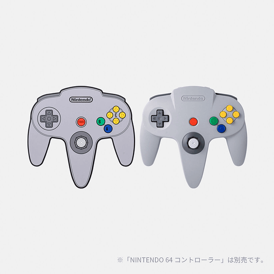 Rubber coaster NINTENDO 64 controller - Nintendo Tokyo