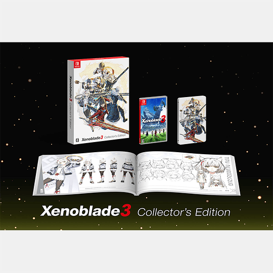 Preventa Xenoblade3 Collector's Edition (Sin Cartucho) * solo coleccionables