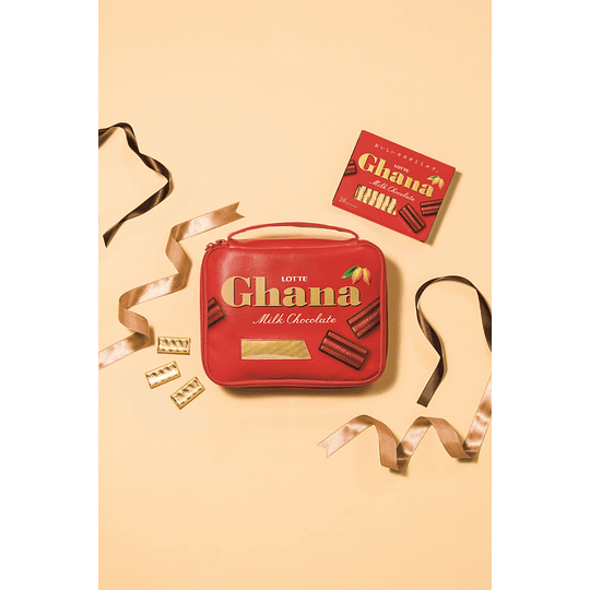 Ghana  Special Book - Red Chocolate Pouch 