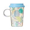 Starbucks - Heat-resistant glass mug colorful summer2022 355ml
