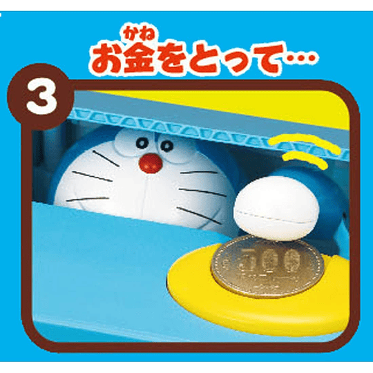 Alcancia Recoge Monedas - Doraemon