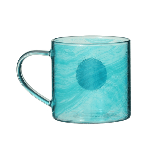 Starbucks - Heat-resistant glass mug Ocean Wave 355ml