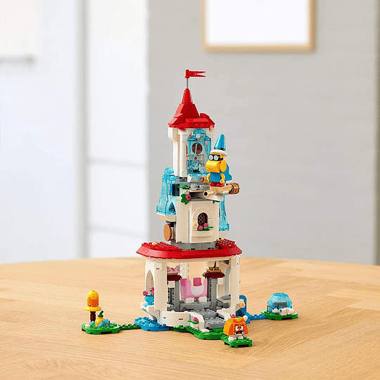 Lego Cat Peach and Frozen Tower